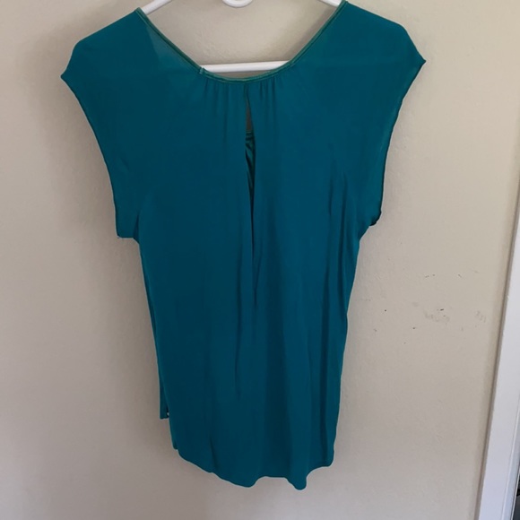 Teal blouse - Picture 2 of 4